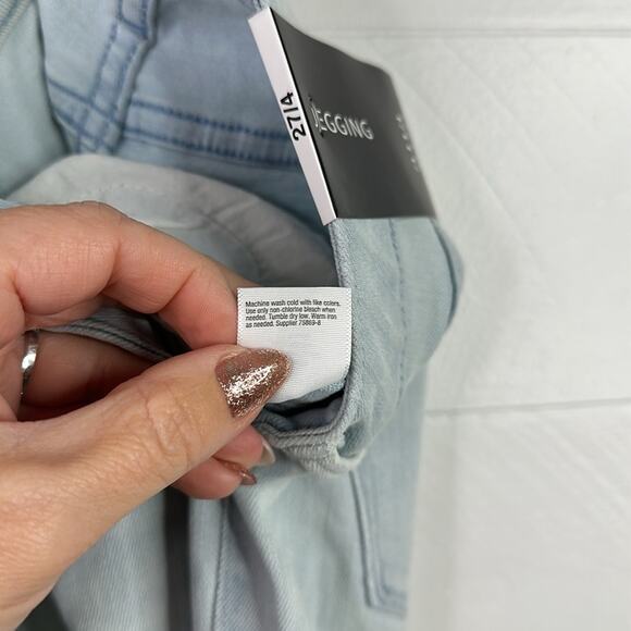 ANA Light Spring Wash Stretchy Mid Rise‎ Super Skinny Jegging Pants Size 27/4 - Picture 11 of 12